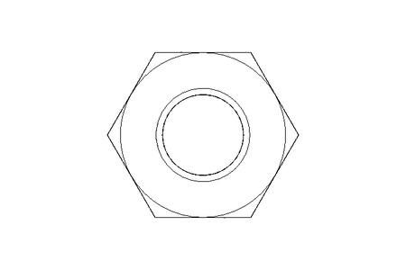 Écrou hexagonal M6 A2 DIN439