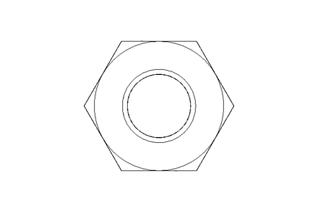 Écrou hexagonal M6 A2 DIN439