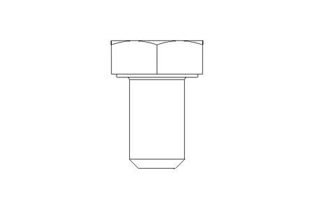 Hexagon screw M6x10 A2 70 ISO4017-MKL