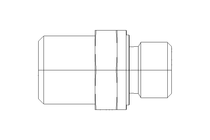 Pipe screw connector 6 G1/8" 1.4571