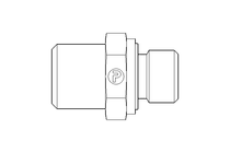 Pipe screw connector 6 G1/8" 1.4571