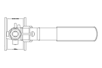 MIDDLE PART FOR BALL VALVE DN25