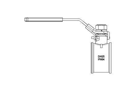 MIDDLE PART FOR BALL VALVE DN25