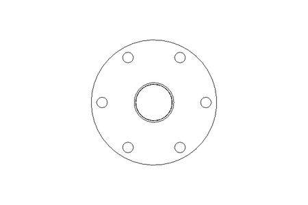 Flange nut TR30x6 Rg7