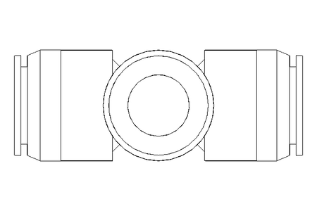 Plug-in T-connector