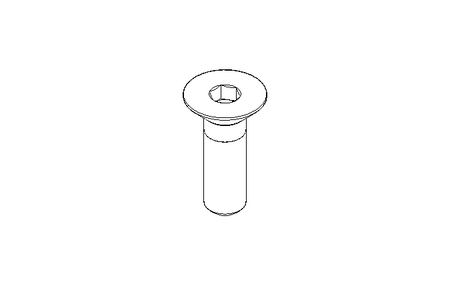 Countersunk head screw M3x10 A2 70