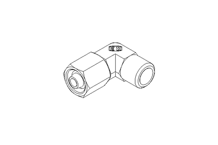 Угловое резьбовое соединение L 6 M12x1,5