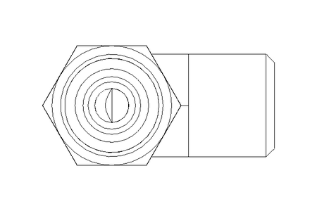 Threaded elbow connector L 6 M12x1,5