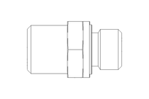 Pipe screw connector L 6 G3/8"