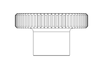 TALL KNURLED NUT NLM06110-052