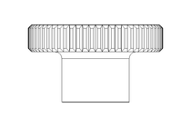 TALL KNURLED NUT NLM06110-052