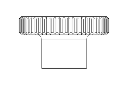 TALL KNURLED NUT NLM06110-052