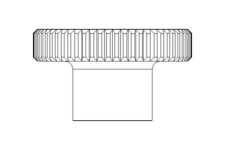 Knurled nut M5 A2 DIN466