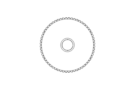 TALL KNURLED NUT NLM06110-052