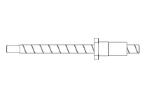 Kugelgewindetrieb komplett d=25