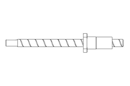 Kugelgewindetrieb komplett d=25