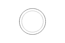 Flat sealing ring DN40 PTFE