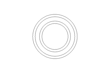 Vedação do flange FGN1 DN 15 FPM-Viton