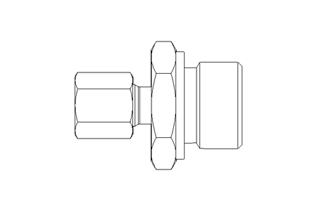 Pipe screw connector L 6 G1/2"