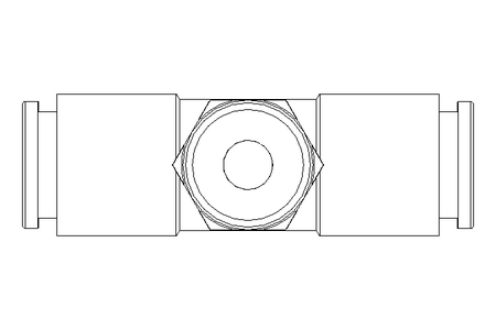 T-Steckverschraubung R3/8 D 10