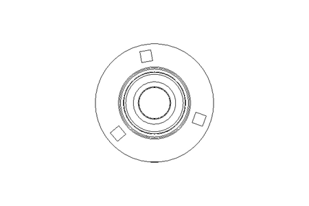 Flange bearing GRRY VA 30/38.1x112.7