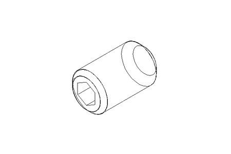 Vite senza testa M6x10 A2 DIN913