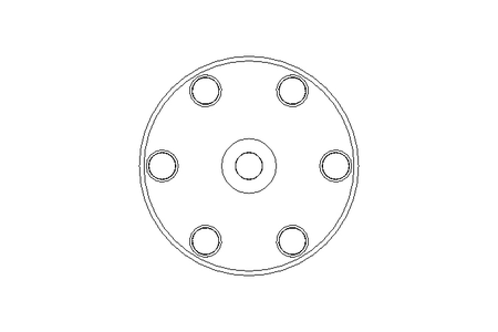 Porca roscada TR12x3 PA