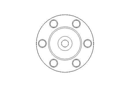 Porca roscada TR12x3 PA