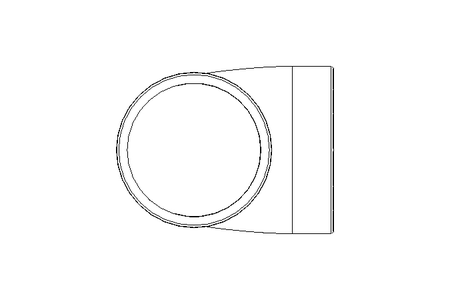 Winkel 90° 2 1/2" I-AG