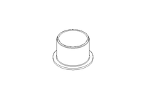 Plain bearing bush JFM 25x28x35x21x1.5