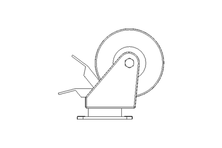 Lenkrolle 125x40 700 kg