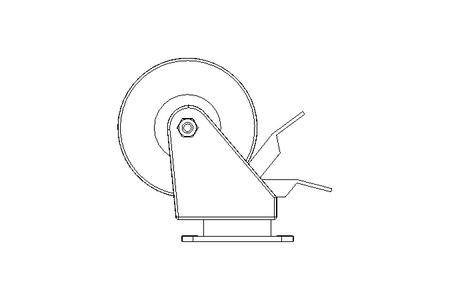 Lenkrolle 125x40 700 kg