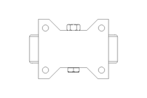 Roda fixa 125x40 700kg