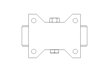 Roda fixa 125x40 700kg