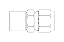 Rohrverschraubung 12 R1/2" Niro