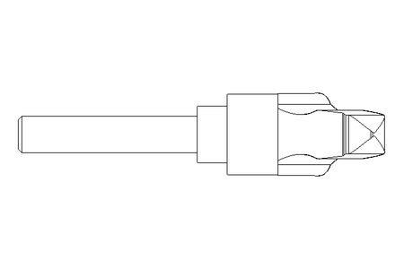 Clamping lever M12x60