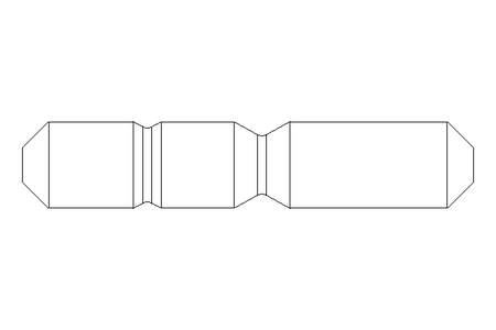 双头螺栓 M5x18 A4 DIN938