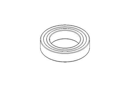 Deep groove ball bearing 61804 2RS 20x32