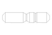 Stiftschraube M5x16 A2 DIN938