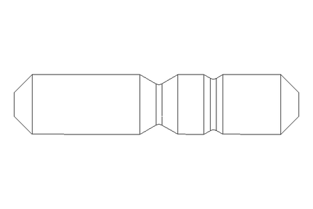 Stiftschraube M5x16 A2 DIN938