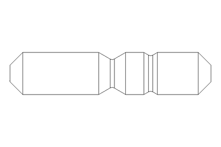 Stiftschraube M5x16 A2 DIN938