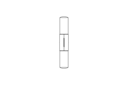 Knebelkerbstift ISO 8742 4x24 A2