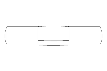 Knebelkerbstift ISO 8742 4x20 A2