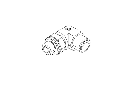 Raccord à vis coudé L 10 G1/4" St