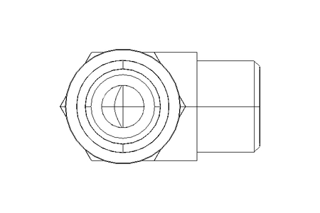 Raccord à vis coudé L 10 G1/4" St