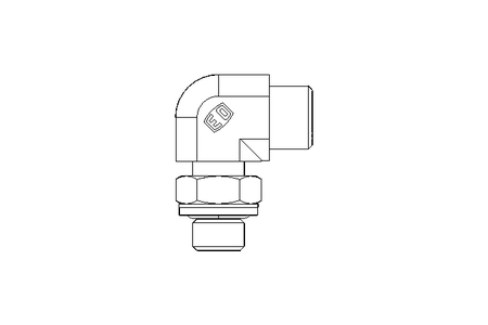 Raccord à vis coudé L 10 G1/4" St