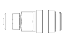 Schlauchkupplung LW4 DN5 Ms-Ni