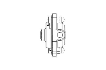 Diaphragm cylinder D=34 H=11