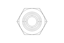 Einschraubstutzen L 10 G3/8" St-Zn