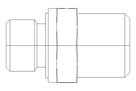 Einschraubstutzen L 6 G1/8" Niro ISO8434